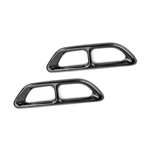 

Для Honda Accord 10-го поколения 2018 2019 2020 2021, крышка выхлопной трубы заднего цилиндра, молдинг, накладка, наклейка, автомобильные аксессуары