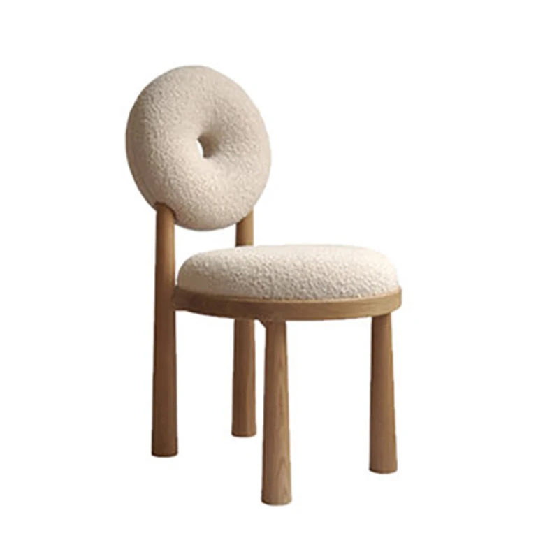 

Vintage Wooden Dining Chairs Velvet Individual Advanced Dining Chairs Fashionable Interior Sillas Comedores Chairs for Kitchen