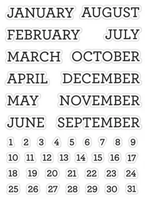 Прозрачные прозрачные штампы с номером календаря для скрапбукинга «сделай сам», для изготовления открыток, режущий трафарет для рукоделия 0 Прозрачные прозрачные штампы с номером календаря для скрапбукинга «сделай сам», для изготовления открыток, режущий трафарет для рукоделия 0