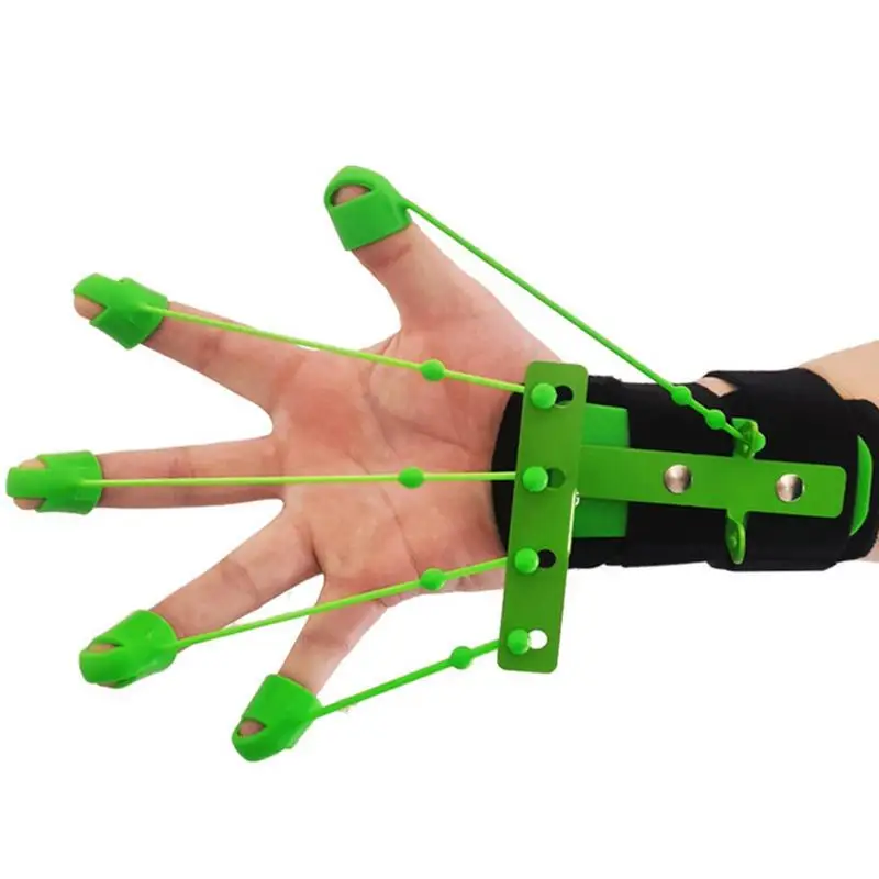 

Grip Strength Trainer Silicone Hand Grips For Strength Training Finger Extender Grip Strength Rehabilitation Training 5 Fingers
