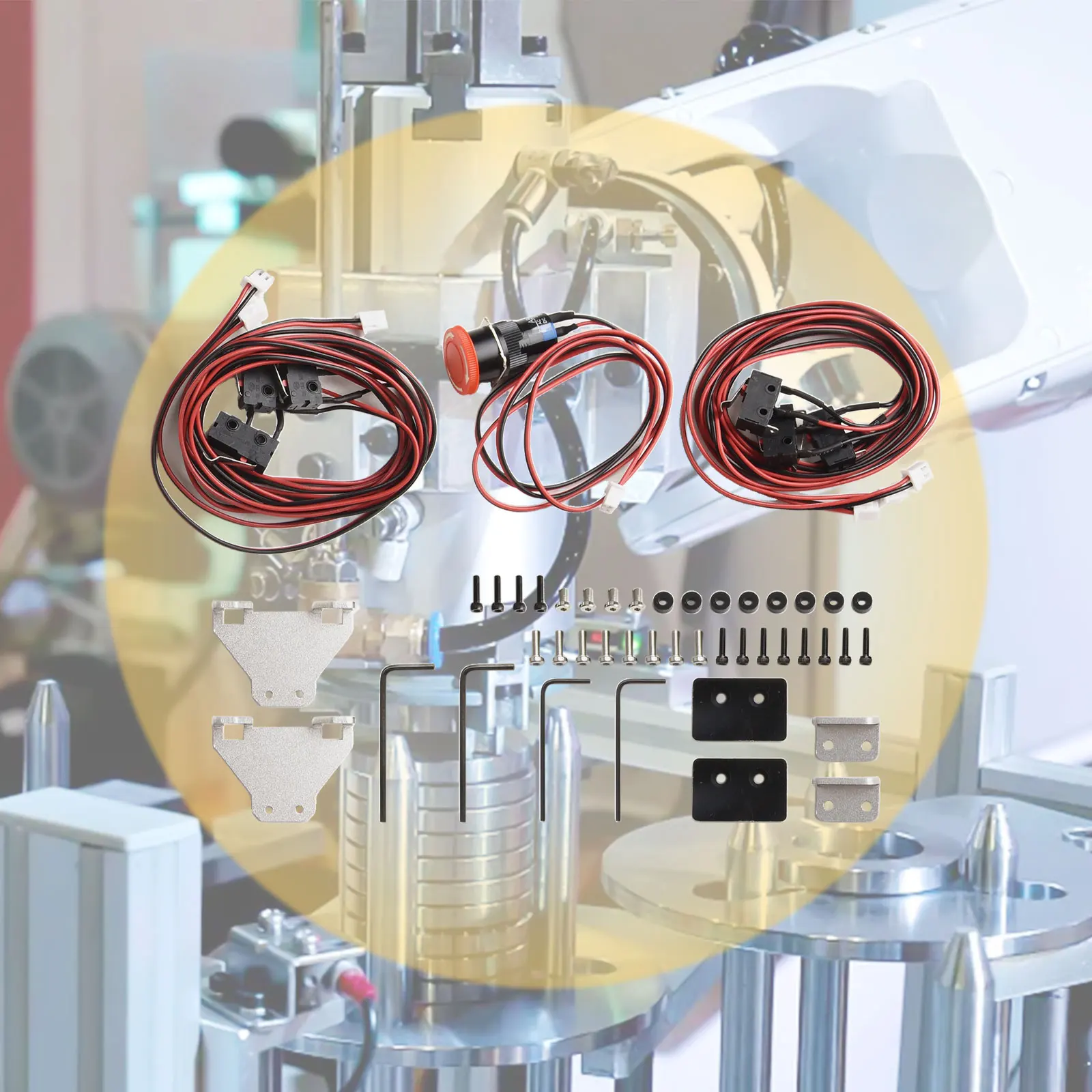 Пакет кнопок ограничения и срочной остановки изготовленный на заказ для