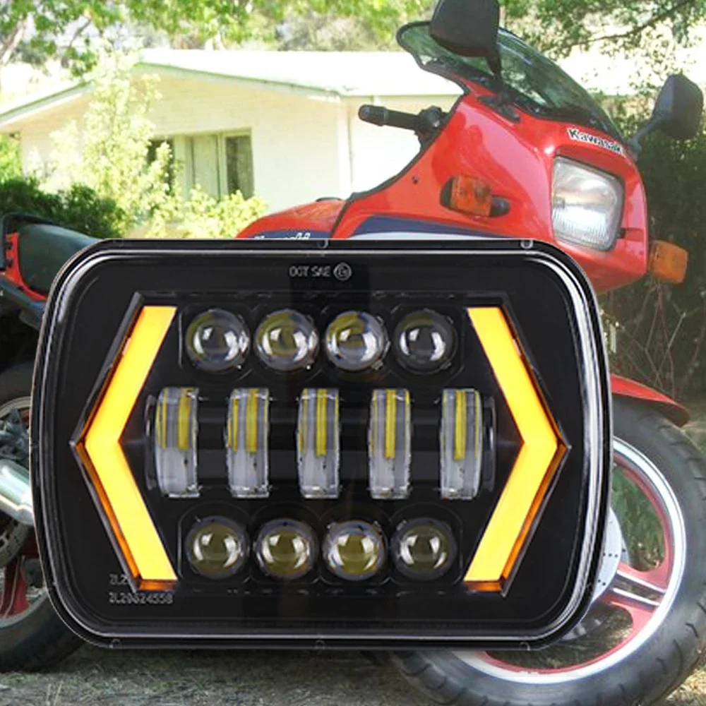 7x6 светодиодные фары H4 для S-uzuki Katana Kuwasaki GPZ 750 90