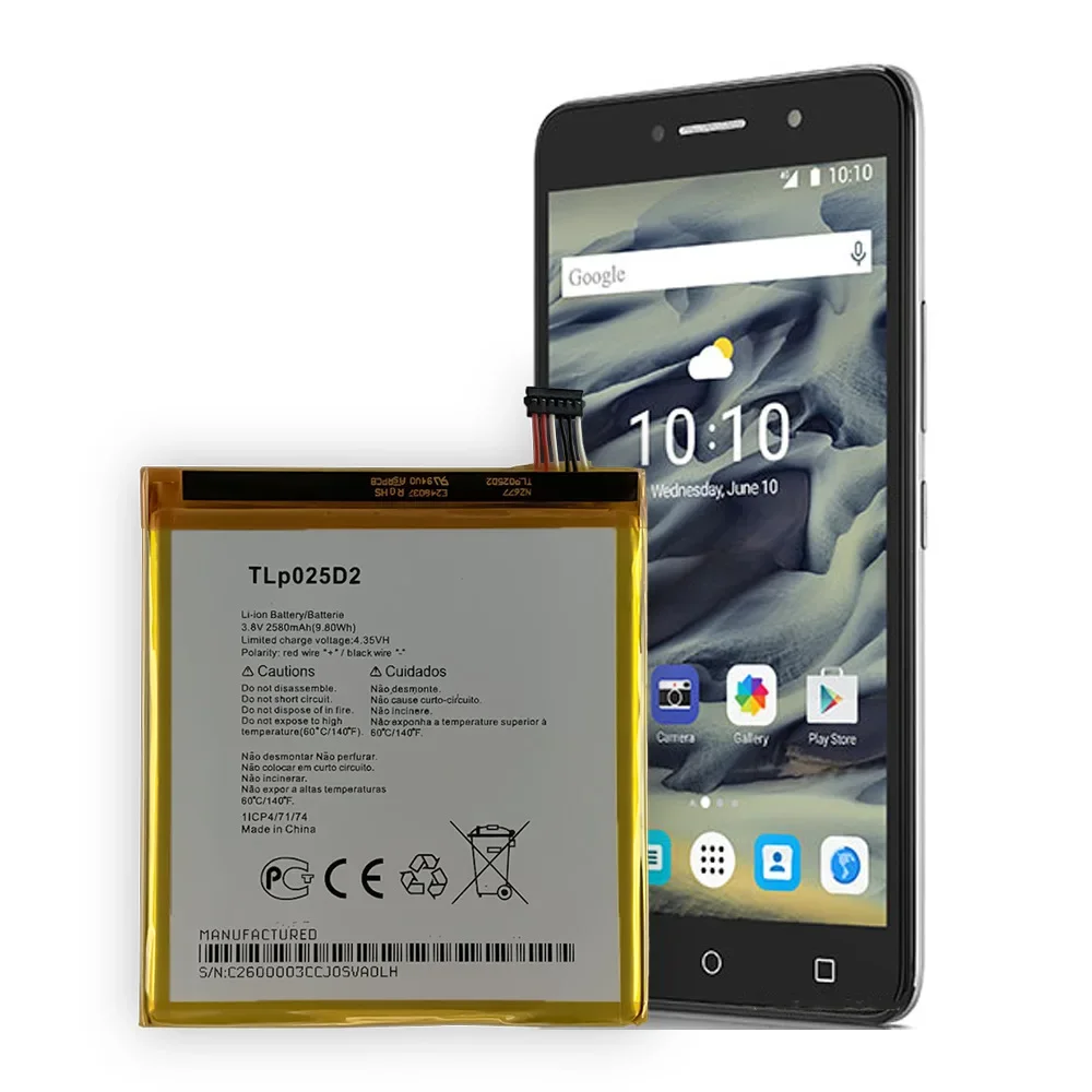 Высококачественная сменная батарея для Alcatel Pixi 4 (6.0) 5098O OT-8050 8050E 8050D 9001 9001X новая