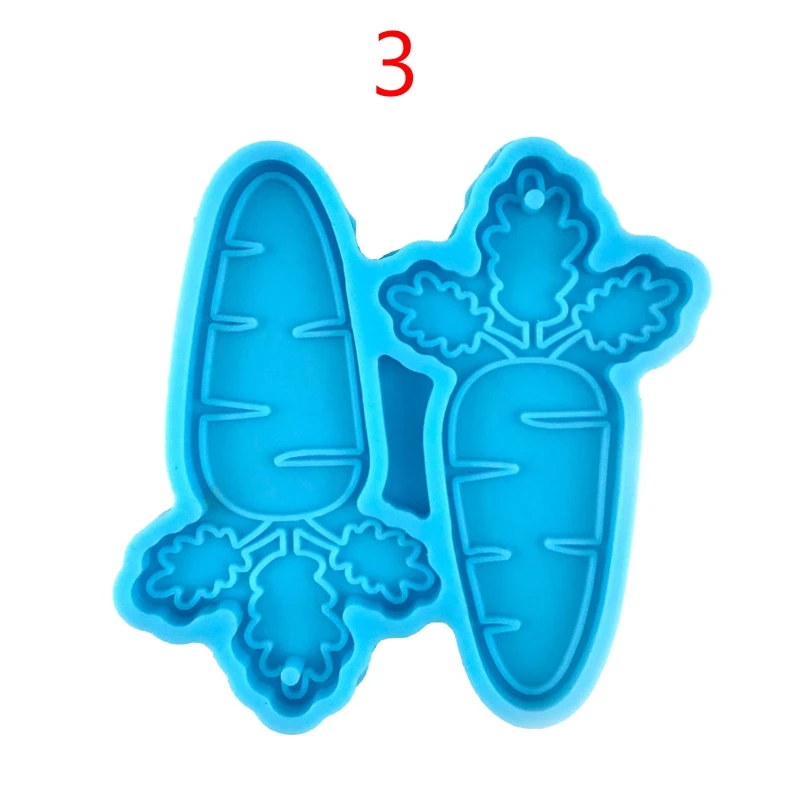 

Блестящая Глянцевая силиконовая форма в форме моркови для женщин «сделай сам»