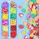 Смешанные фрукты, искусственная эпоксидная смола, наполнитель, Кристальный грязевой пигмент, заполнение ювелирных изделий, слайм, подвески, клубника