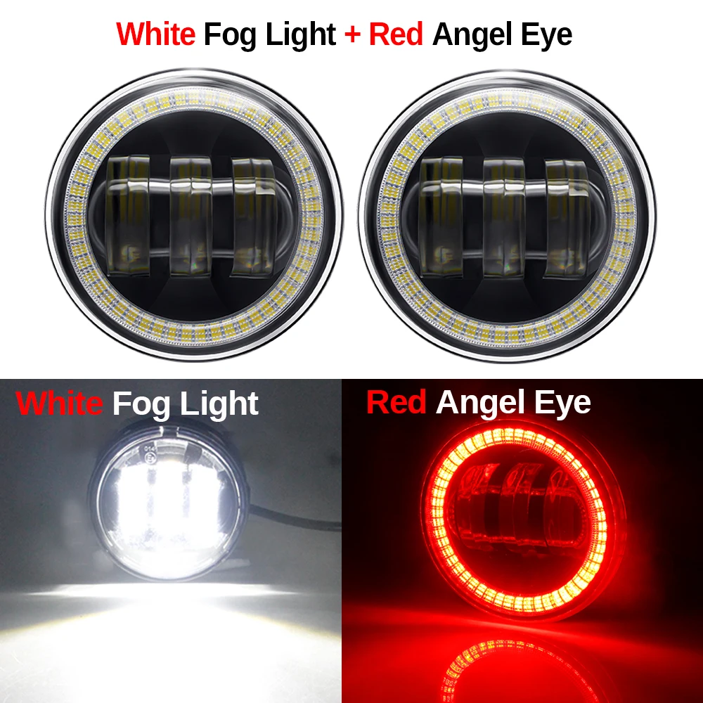 

2x автомобильные противотуманные фары в сборе с Angel Eye DRL для Infiniti FX FX45 FX50 FX30D FX35 FX37 2006-2015 светодиодные противотуманные фары дневного света