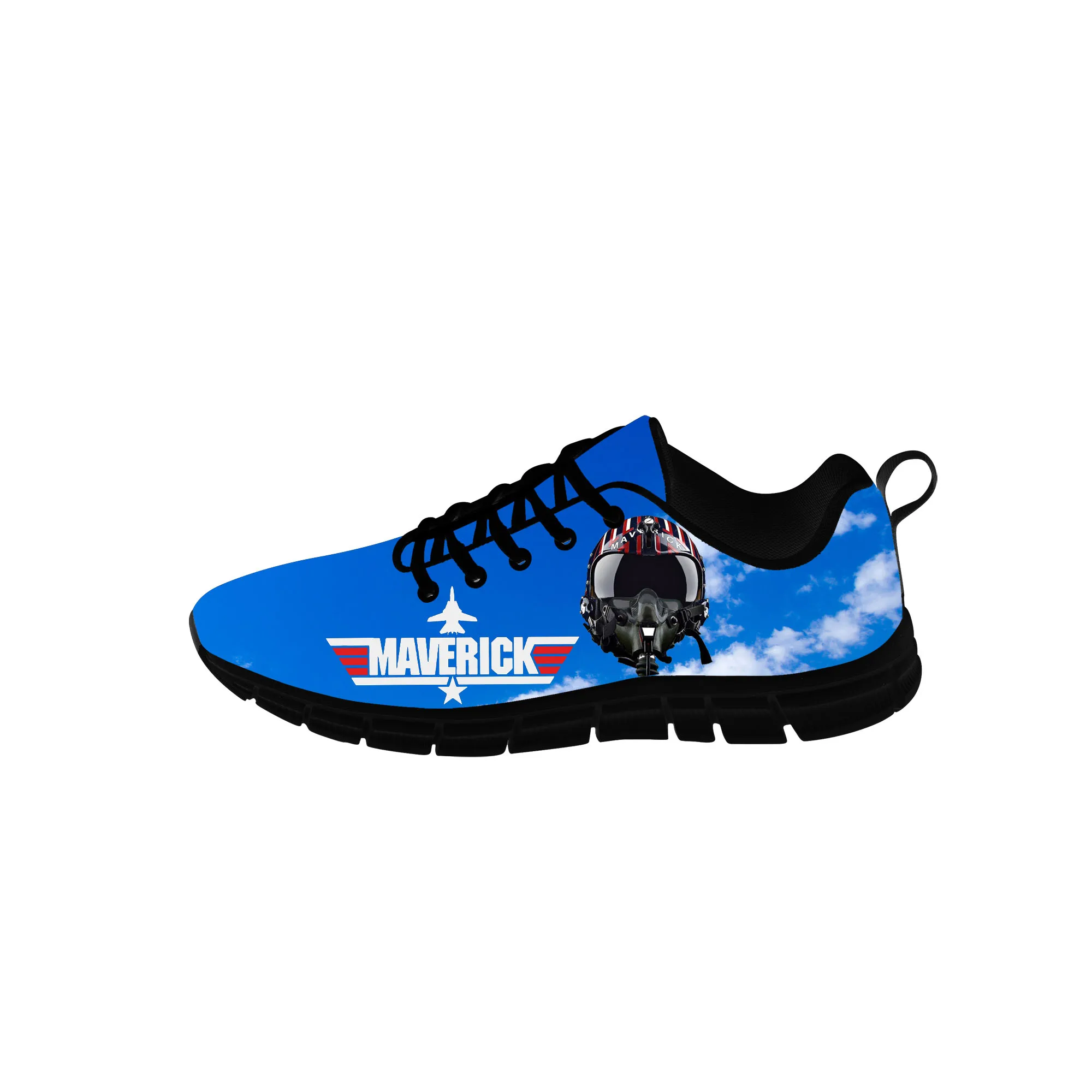 

Кроссовки Top Gun Maverick мужские/женские, низкие кеды, повседневная холщовая обувь для подростков, дышащая легкая обувь для бега с 3D принтом