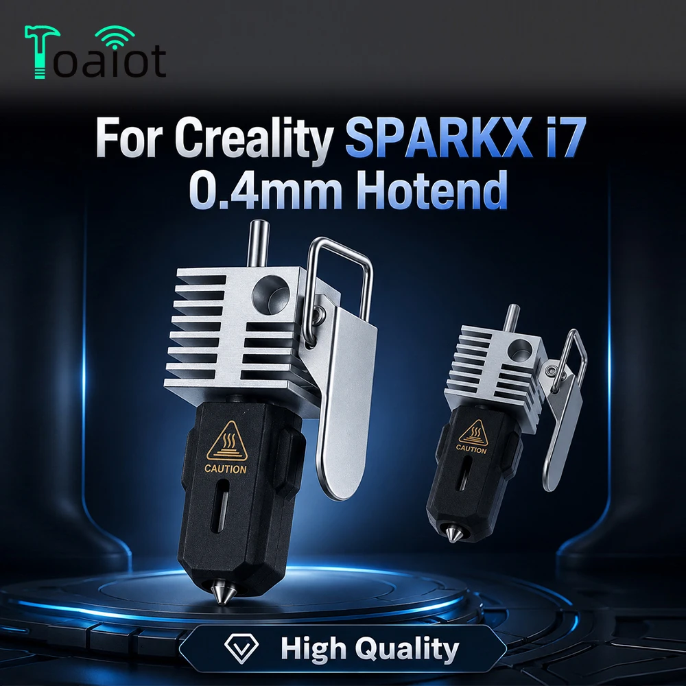 Фото Комплект хотэнда Creality SPARKX i7: термостойкий, интегрированная конструкция, 0.2/0.4/0.6 мм, для 3D-принтеров №1