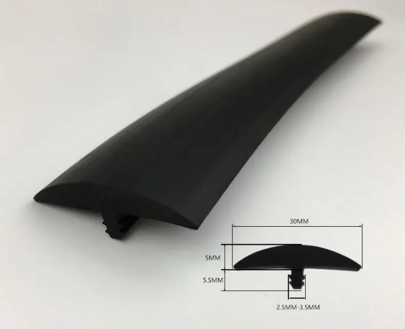 

Резиновая лента Т-типа 5 м для защиты от столкновений, звукоизоляционная уплотнительная лента для окон и дверей, домашняя фурнитура