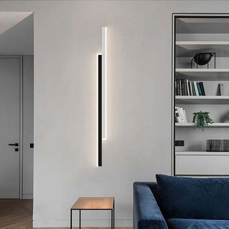 

Simple wall lamp led modern fashion Nordic living room lamp bedroom lamp bedside study balcony aisle corridor lamps