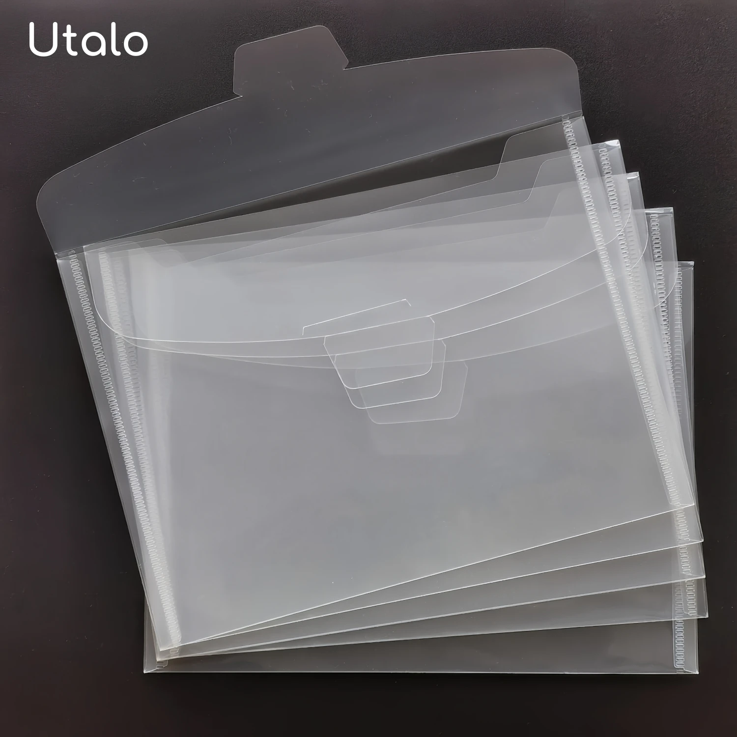 Прозрачный многослойный конверт Utalo для хранения 24 х18 см без кислоты