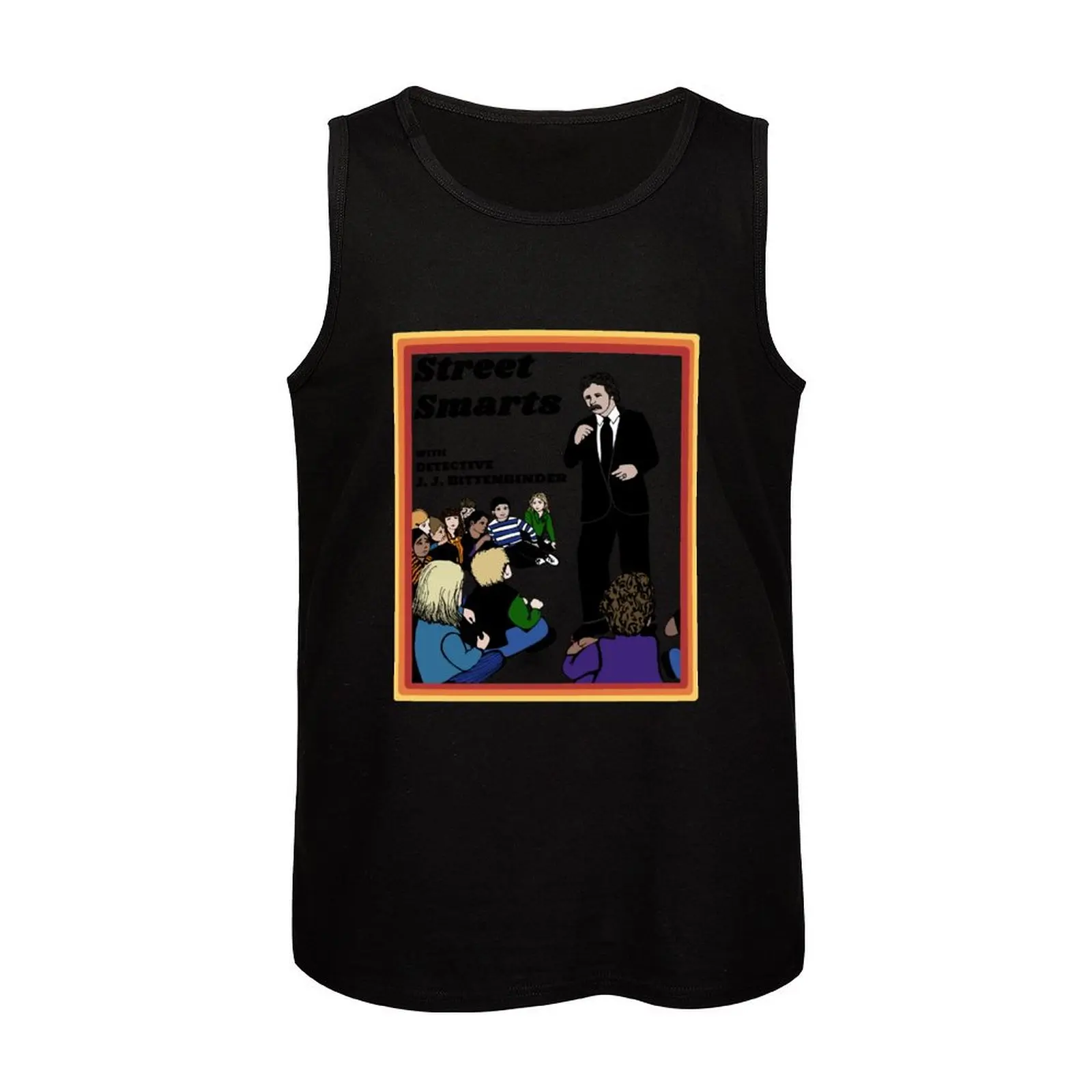 Мужская футболка Street Smarts с детективом Дж. Bittenbinder