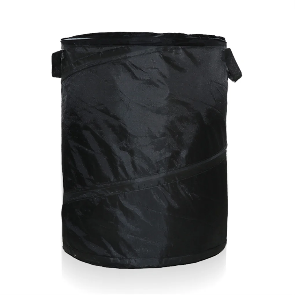 

Garden Trash Can Folding Reusable Garbage Leaf Bag Holder Portable Outside Debris Container Lawn Work Supplies