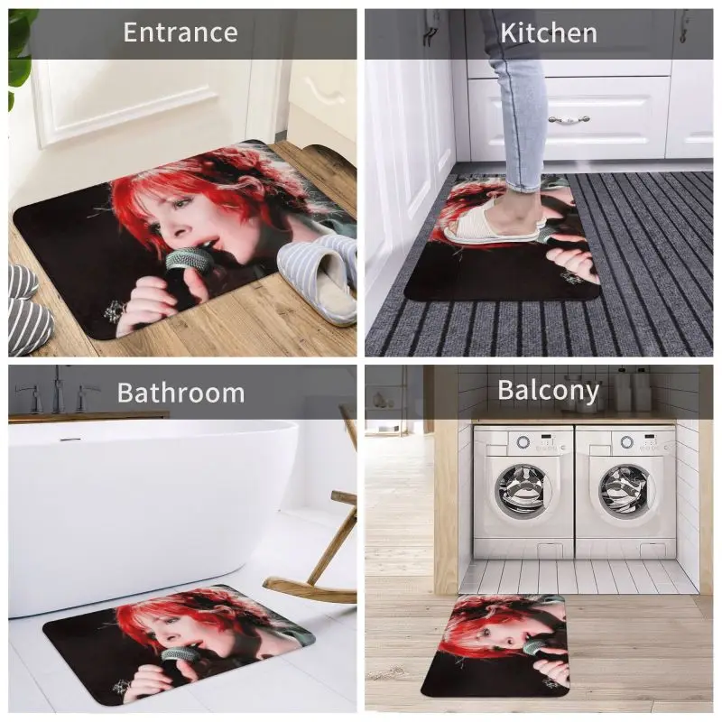 Красивый Mylene фермерский коврик для входной двери противоскользящий комнатный