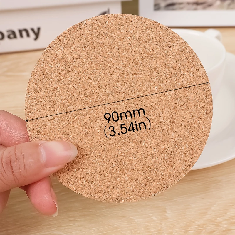 

Пробковые подставки для чашек, 50 шт.
