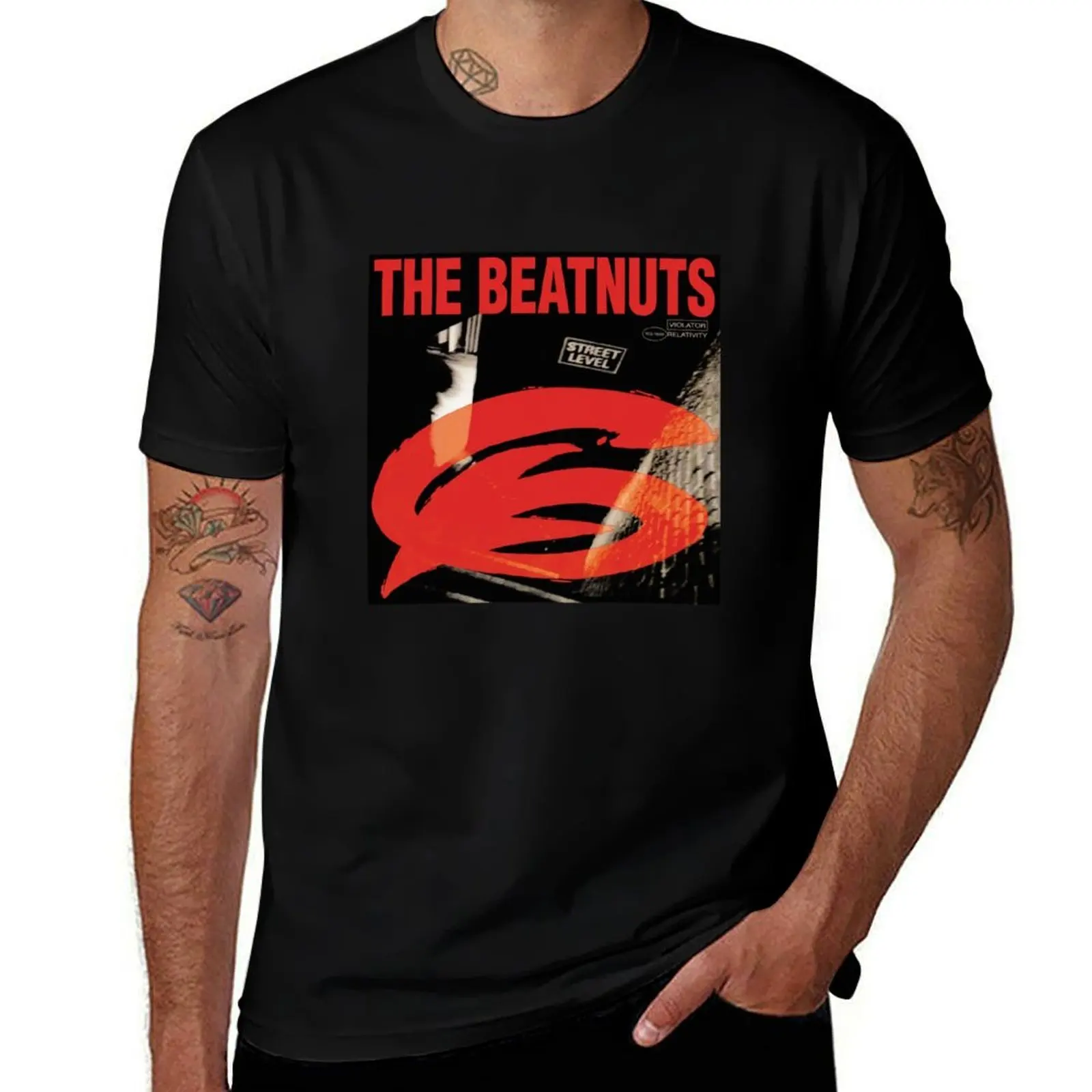 Фото Футболка The Beatnuts Street Level с принтом в городском стиле №1