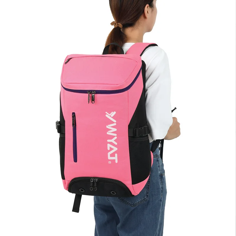 Badminton Backpack for 3 Rackets YWYAT Large Capacity Multifinctional Business Travel Gym Sports Bag Racquets Bags