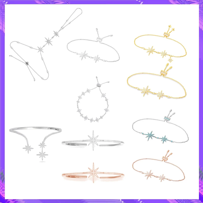 

Классический Регулируемый браслет Yumm из серебра 925 пробы с фианитами