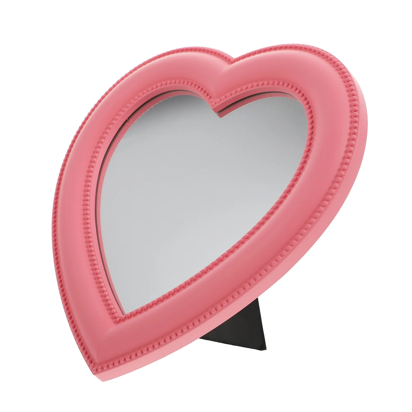 

1Pc Heart Shaped Convenient Exquisite Cosmetics Mirror Girl Mirror Makeup Mirror
