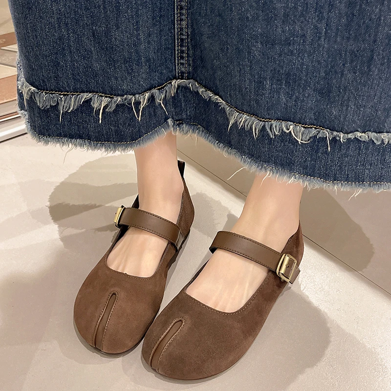 Женские туфли на плоской подошве с круглой головкой женские Мэри Джейн новинка