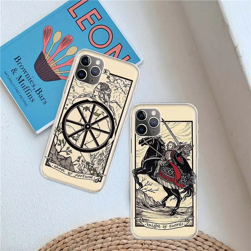 Tarot cards for Halsey HFK Phone Case For Apple Iphone 14 Pro Max 12 13 Mini 11 SE 2020 X XS XR 8 7 6 6S Plus 5 5S Cover Shell C images - 6