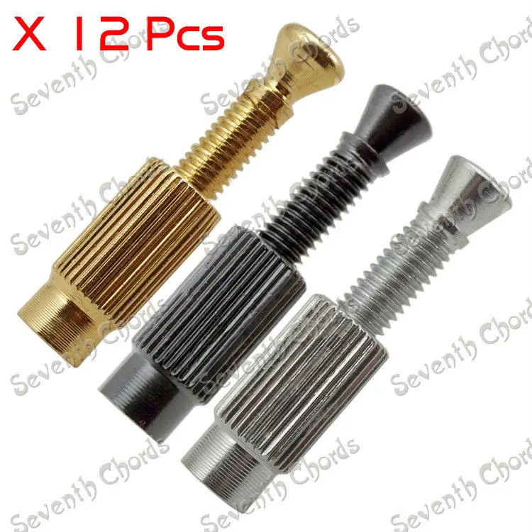 

12 шт., двойные зажимы и анкеры для электрогитары