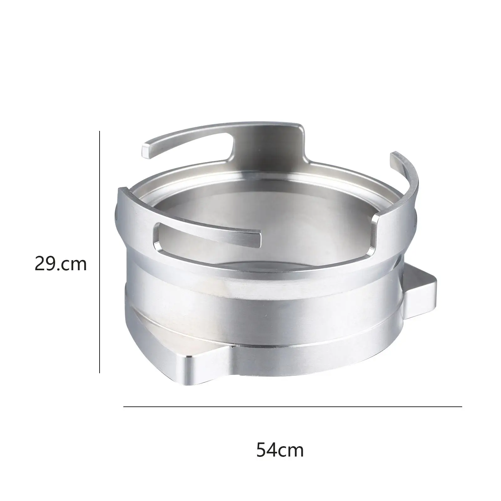 

Coffee Dosing Funnel Stainless Steel for 54mm Fine Workmanship Exquisite with Twisting Lock Accessory