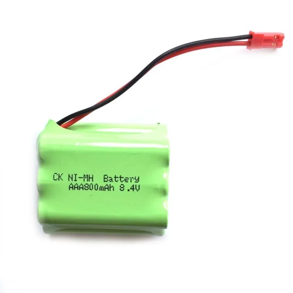 

Ladder shaped Durable Double-deck 8.4V 800mAh 7x AAA Ni-MH RC Rechargeable Battery Pack fo Helicopter Robot Car Toys w/ JST Plug