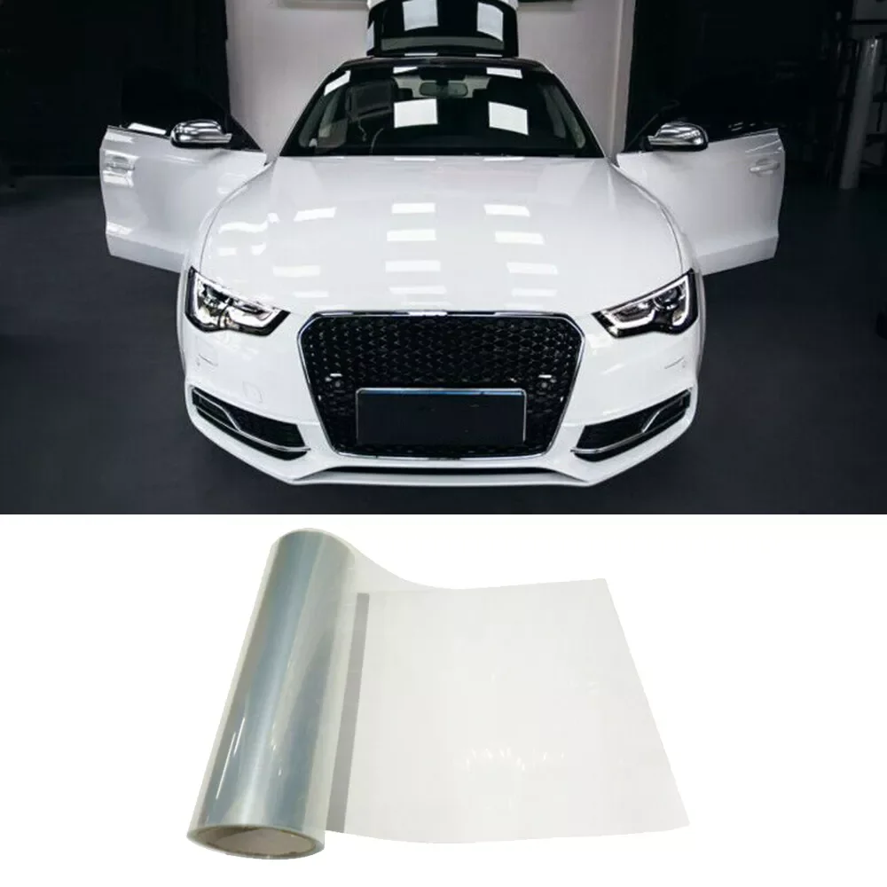 

Tint Vinyl Film Wrap 12x48Inch Auto Car Clear Headlights Transparent New