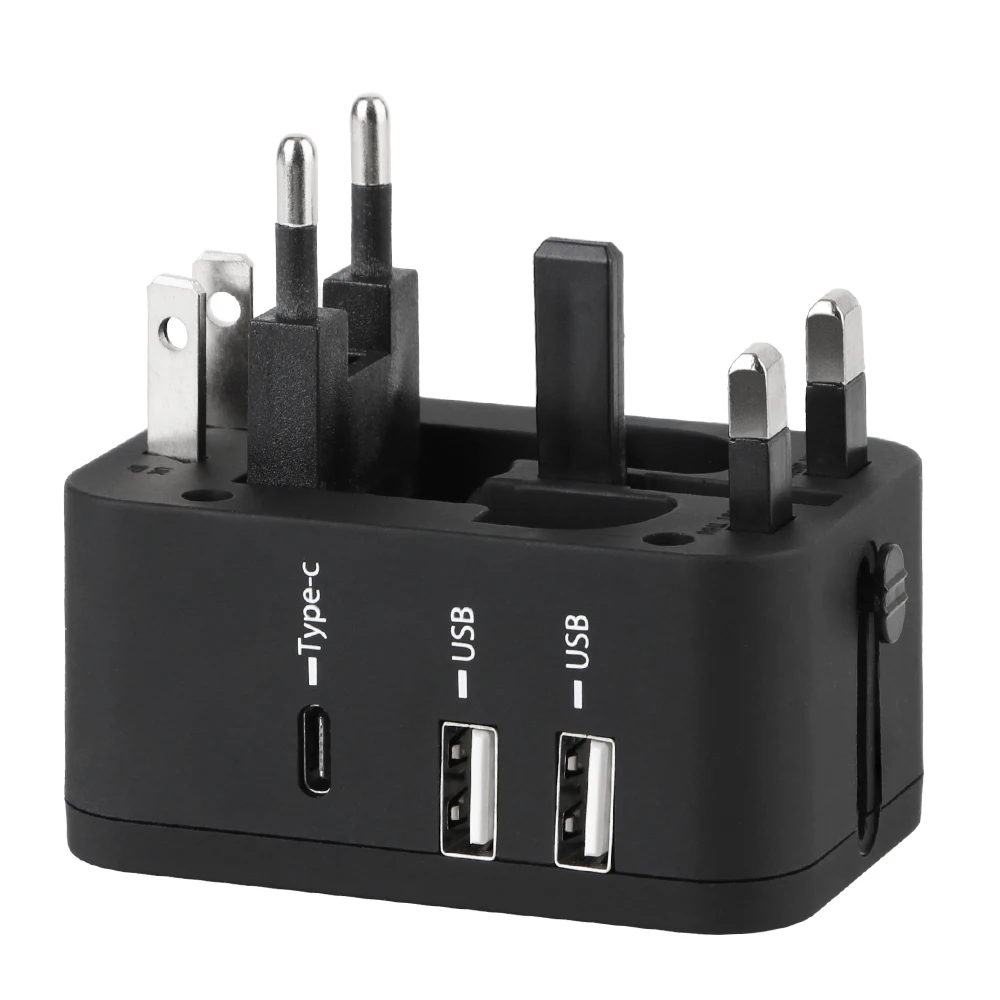 Настенное зарядное устройство дорожный адаптер с USB-зарядным устройством вилка