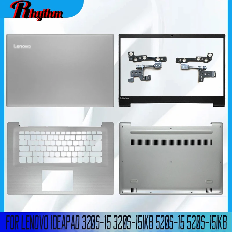 Новая задняя крышка для ноутбука/Передняя панель/петли/Упор рук/Нижняя Lenovo IdeaPad