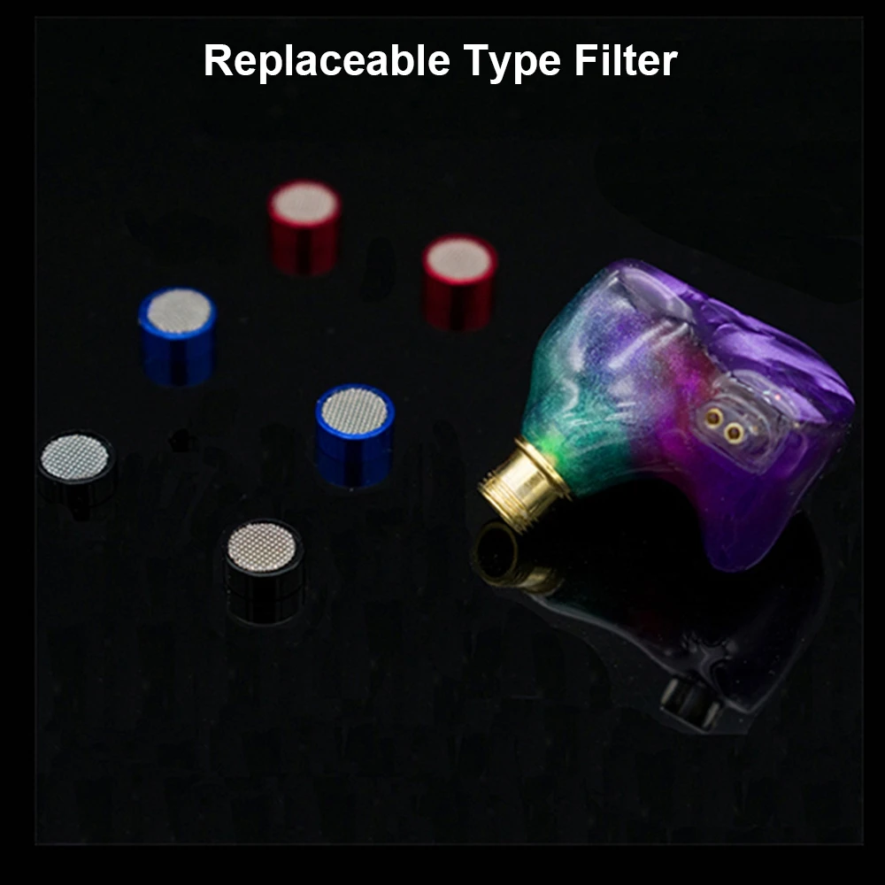 Наушники-вкладыши с монитором Hi-Fi черные