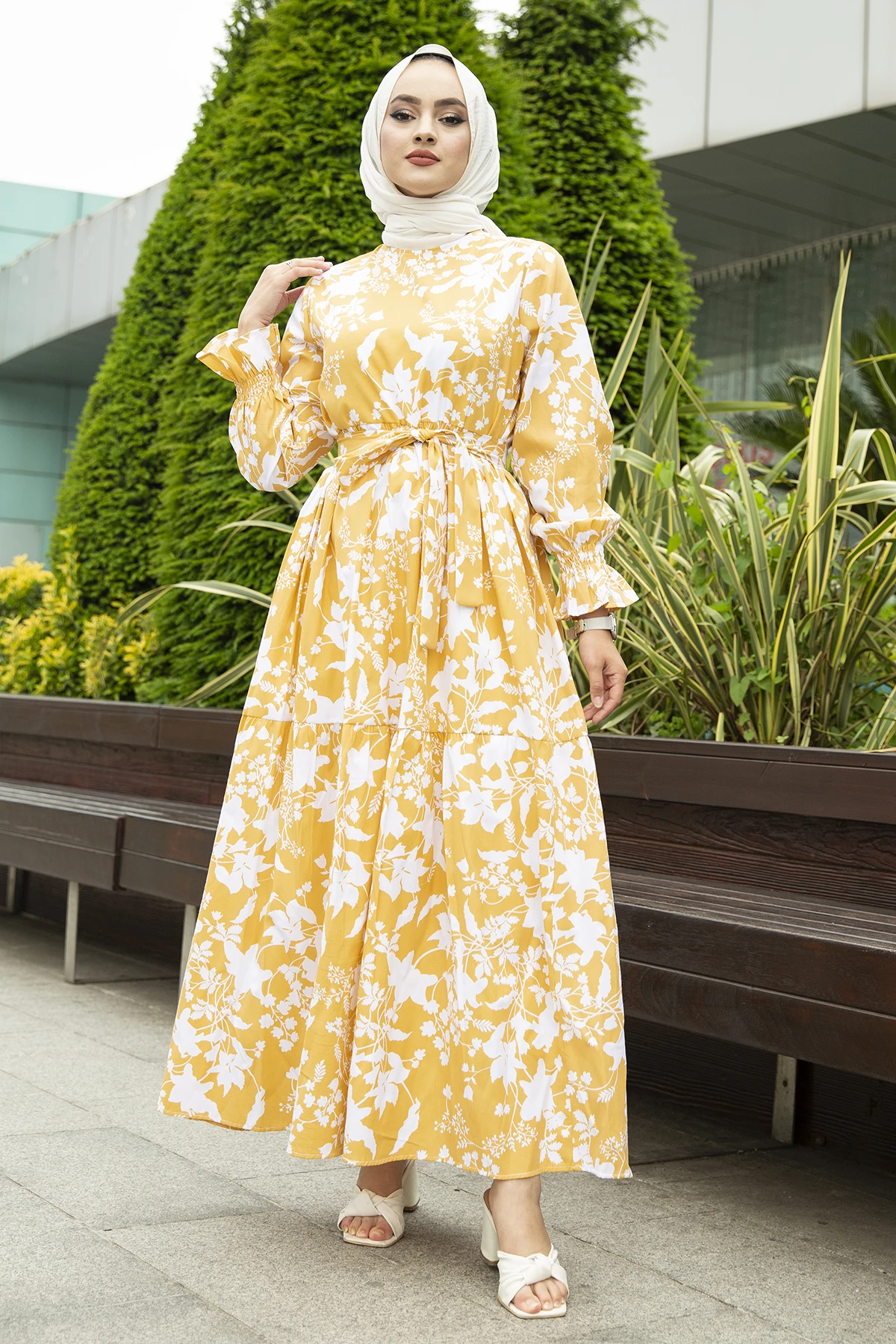 Dress women's dresses 2021 kaftan abaya long Muslim evening dresses hijab abayas Turkish Hijab Party Casual women clothes