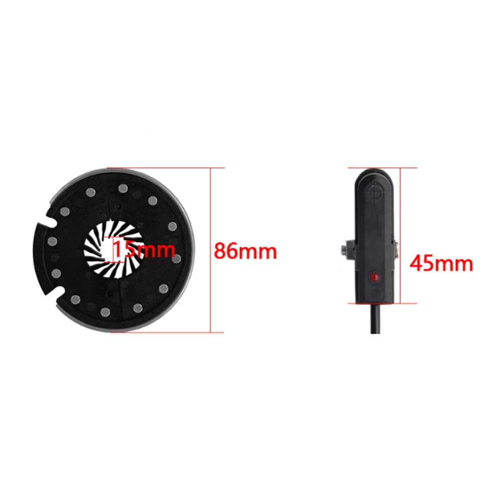 Датчик помощи педали электрического велосипеда 12 магнитный датчик с