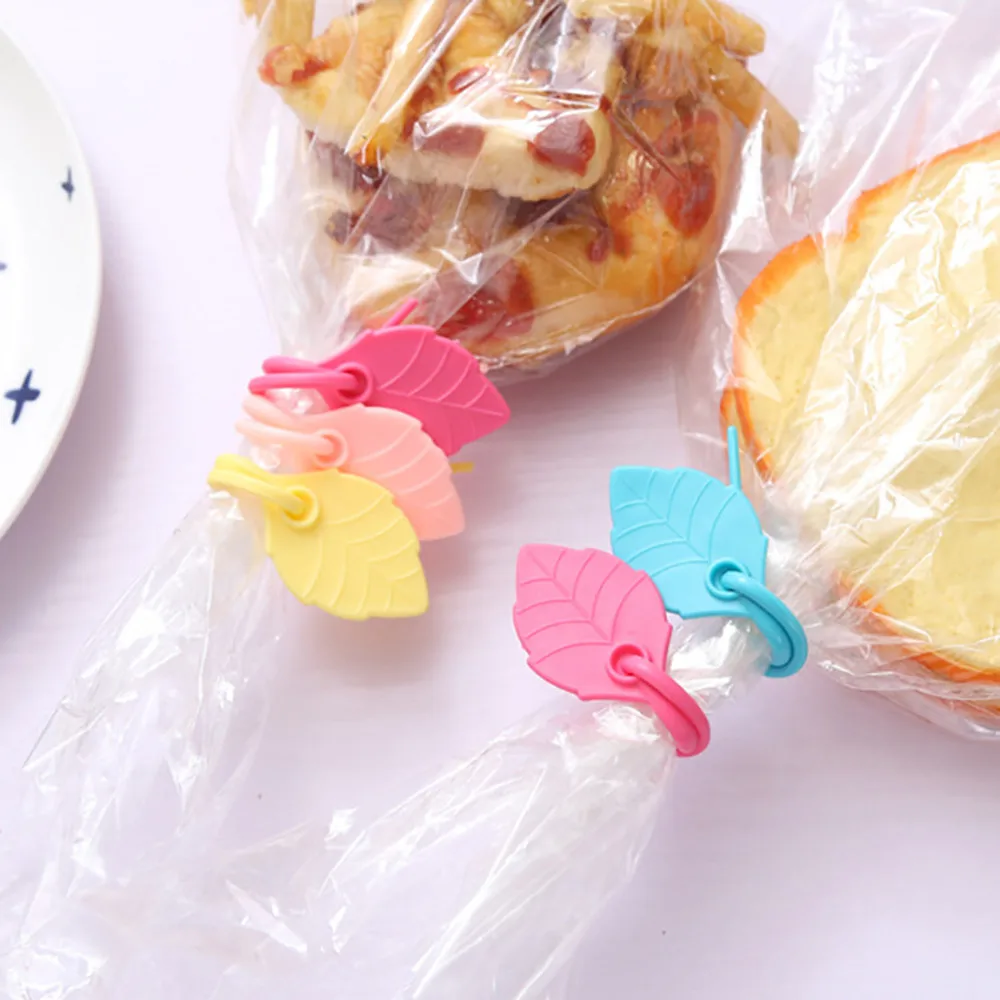 

Для домашнего хранения, Герметичная сумка для холодильника, Герметичная сумка, зажим для пищевых продуктов, 5 шт. для кухни, столовой и бара