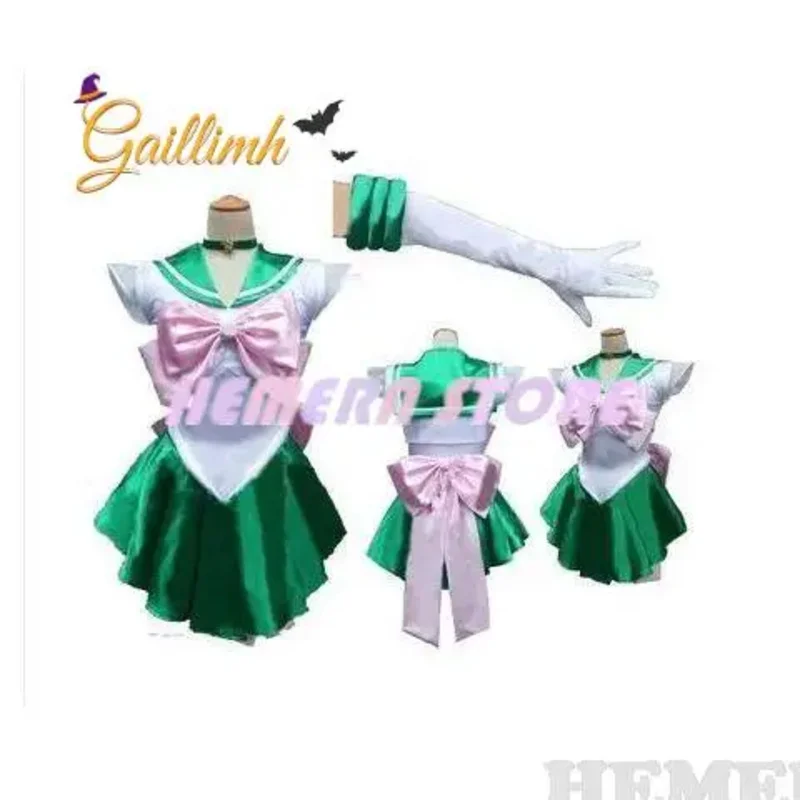 Аниме Косплей Костюм Цукино Усаги Униформа Платье Одежда Желтый Парик Хэллоуин