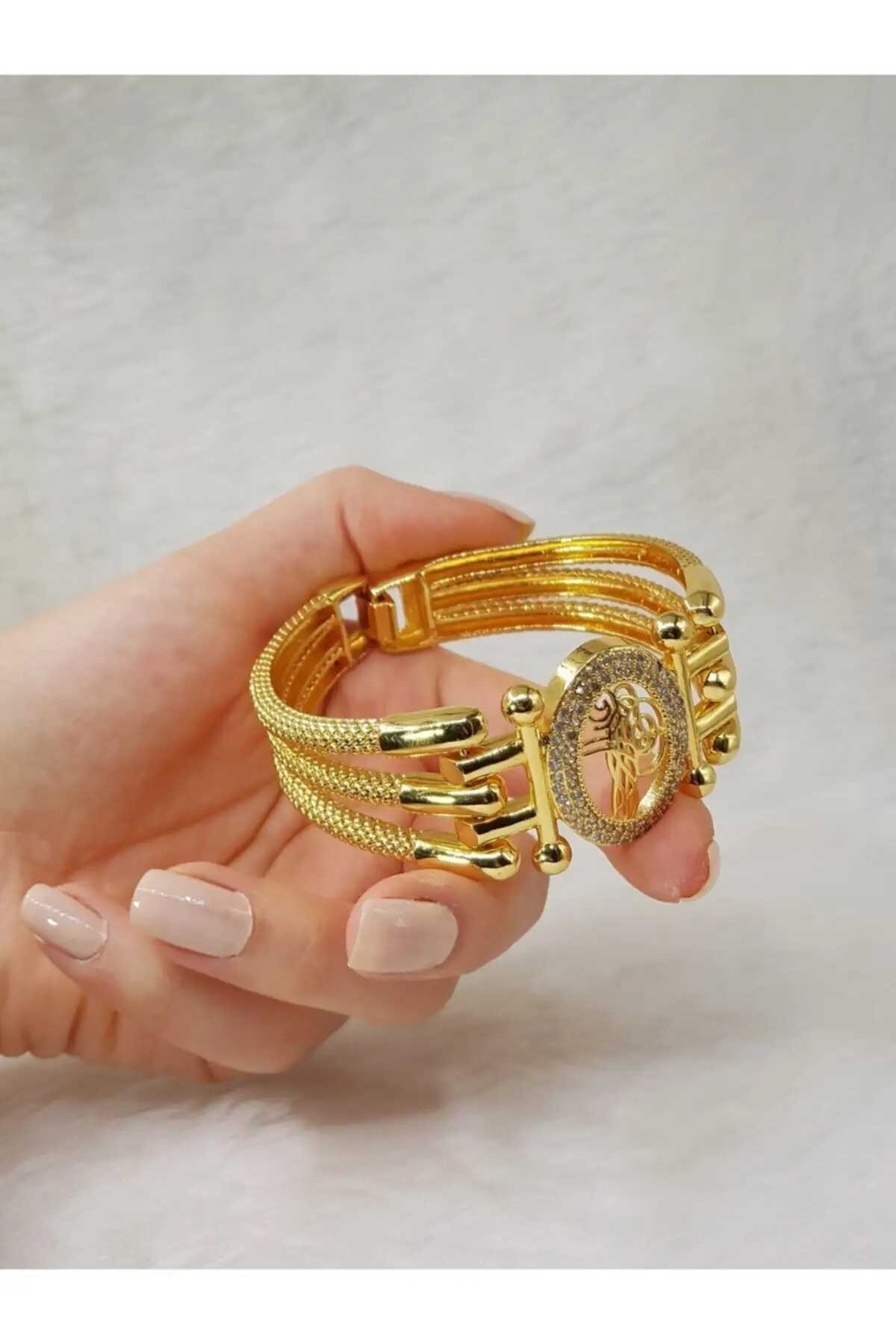 

Женская бижутерия, бразильский циркониевый ребристый Змеиный Плетеный зажим