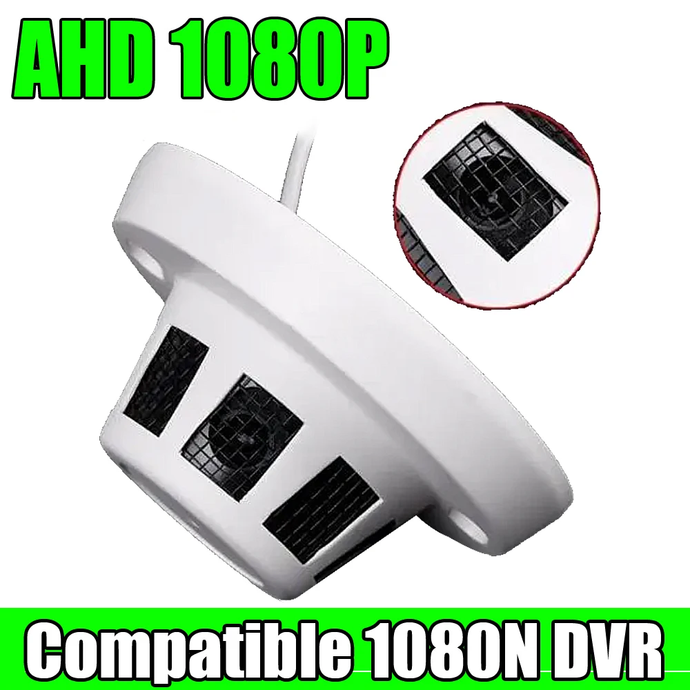 

Smoke Alarm Shape Detector 1080P Security Surveillance Cctv Mini Camera AHD 2MP Coaxial Digital Monitoring Probe Special Conceal