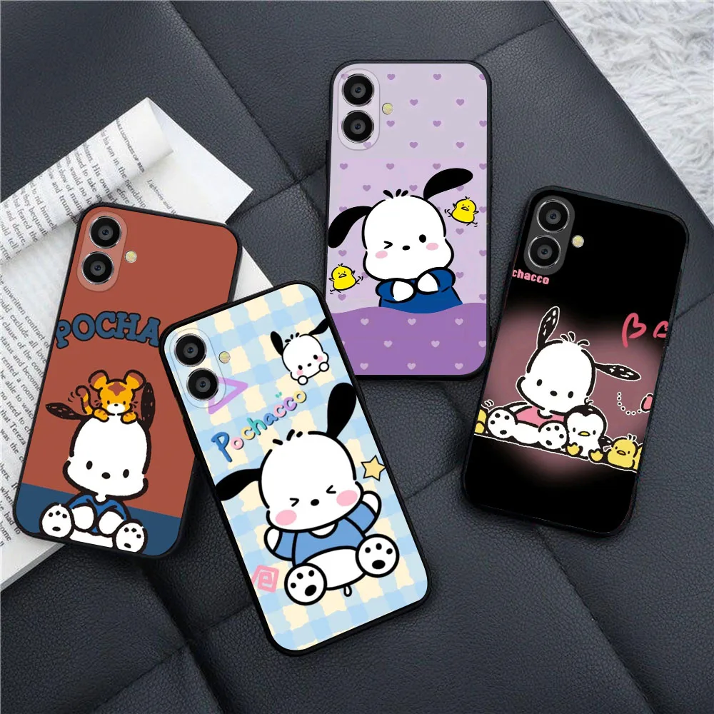 Матовый черный чехол для Realme C30S 1 2 3 5 5i 5s 6i 6 7 7i Pro KD-43 Pochacco