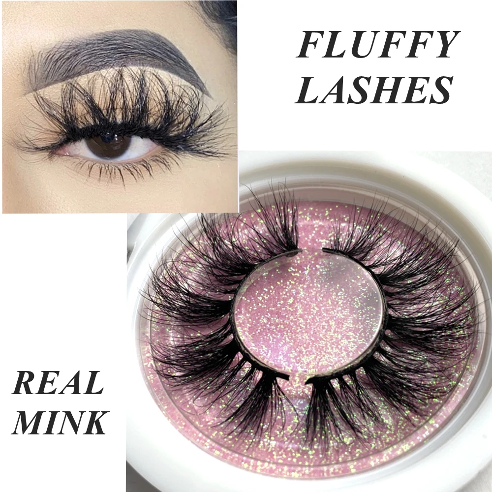 

Dramatic Mink Eyelashes 25mm 3D Mink Hair Lashes Volume Natural Long Thick Wispy Soft Fluffy Handmade Mesy Crisscross Lashes