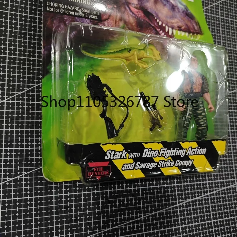 Фото Оригинальный набор динозавров Kenner The Lost World Jurassic Park Dieter Stark, 3,75-дюймовая подвижная фигурка, коллекционная модель игрушки №5