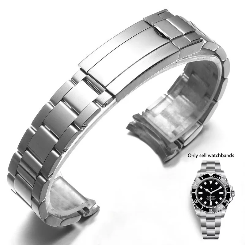 Ремешок для часов 904L Rolex SUBMARINER DAYTONA мужской складной ремешок с застежкой