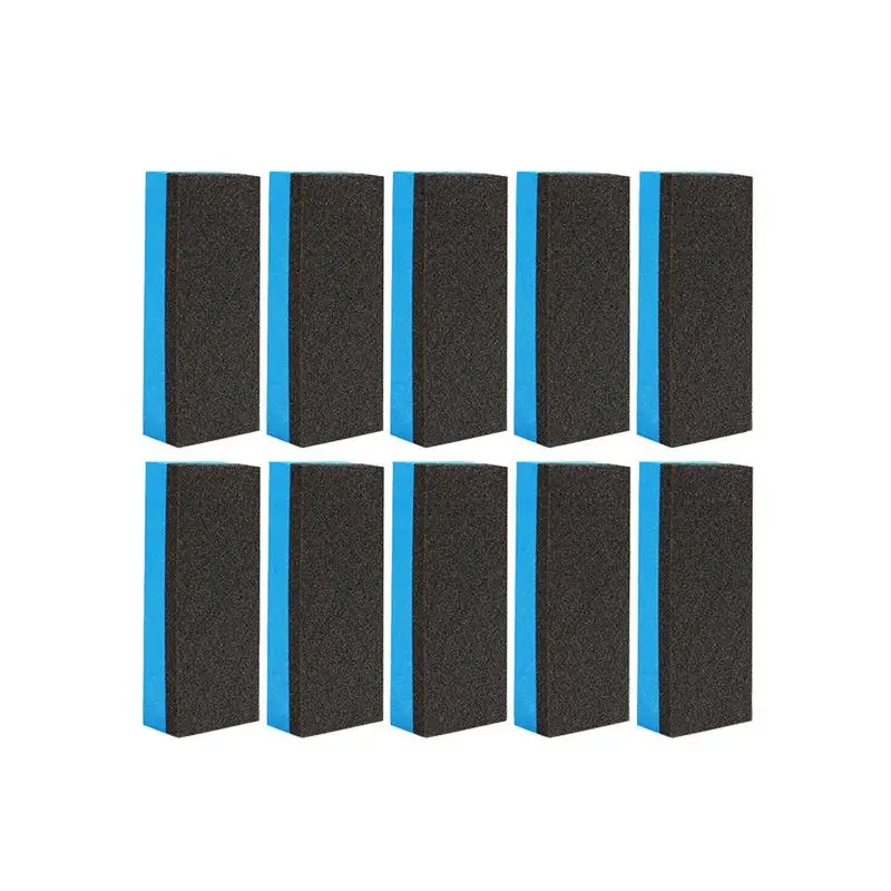 

Car Use Polishing Sponge Large Multi-use Reusable Abrasive Sponge Cleaning Car Ceramic Coating Soft Anti-wear Tool 10pcs