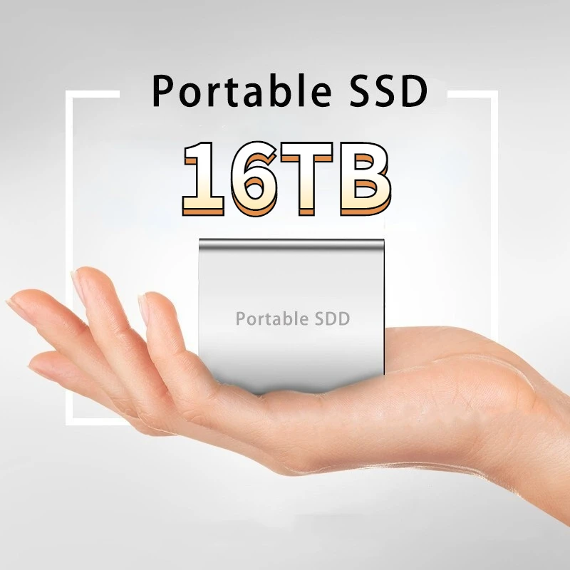 

M.2 SSD Mobile Solid State Drive 12TB 16TB 8TB Storage Device Hard Drive Computer Portable USB 3.1 Mobile Hard Drives