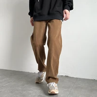 brown black baggy jeans men fashion cotton casual straight jeans men streetwear hip hop loose denim pants mens trousers m 2xl