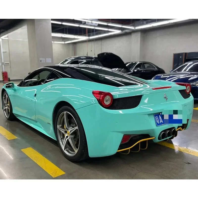 Новый! Для Ferrari 458 2011-2014 задний спойлер из углеродного волокна бампер