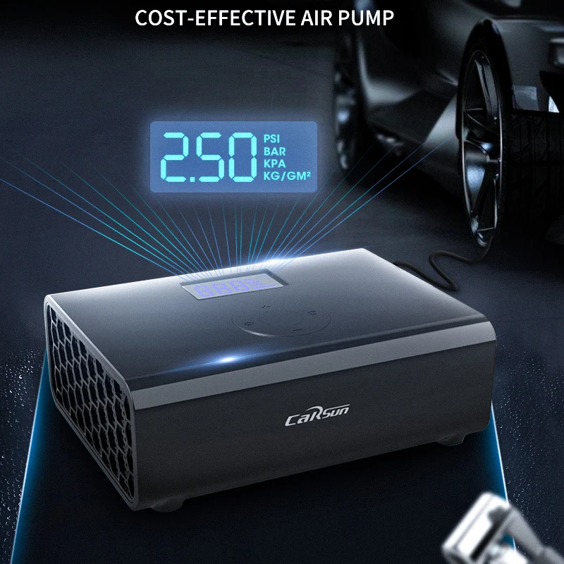 компрессор автомольный Насос для шин с цифровым дисплеем 12 В постоянного тока 150