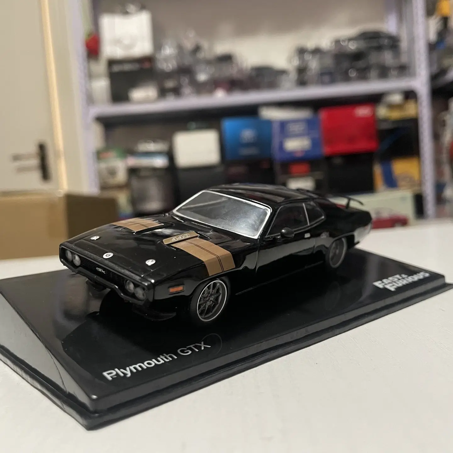 Фото Модель IXO 1:43, литая под давлением, из сплава, Plymouth GTX 1971, коллекционная, классическая, ностальгическая, для взрослых, сувенир, статическая модель для демонстрации №1