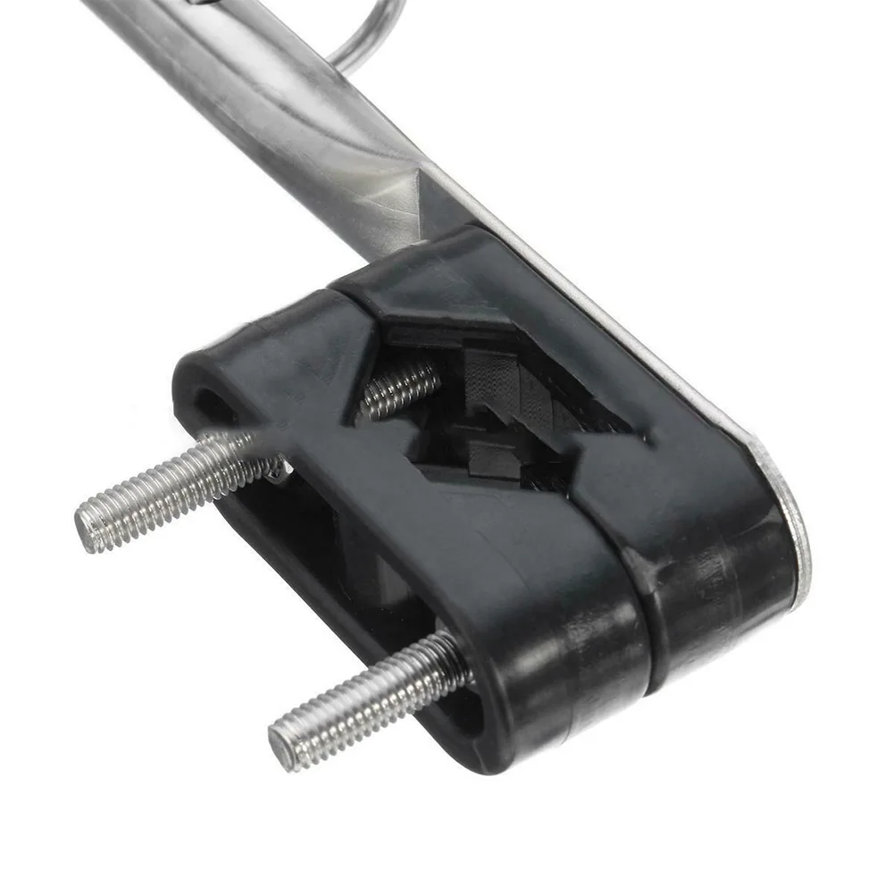 

Flag Pole Marine Flagpole Rail Mount Part Rail Clamp Replace Stainless Steel 1 Piece 1pc Accessory Flag Staff Pole