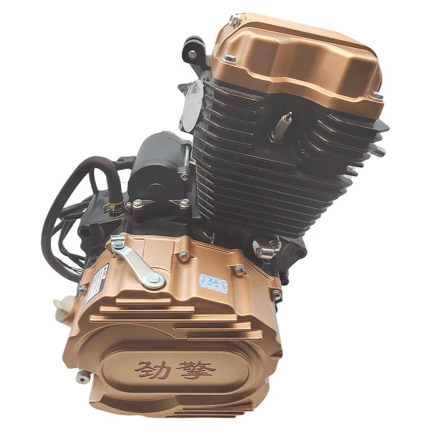Фото Двигатель Zongshen CG200cc, одноцилиндровый, 5-ступенчатая коробка передач, с воздушным охлаждением, 4-тактный, для мотоциклов, трициклов, запчасти и аксессуары. №2